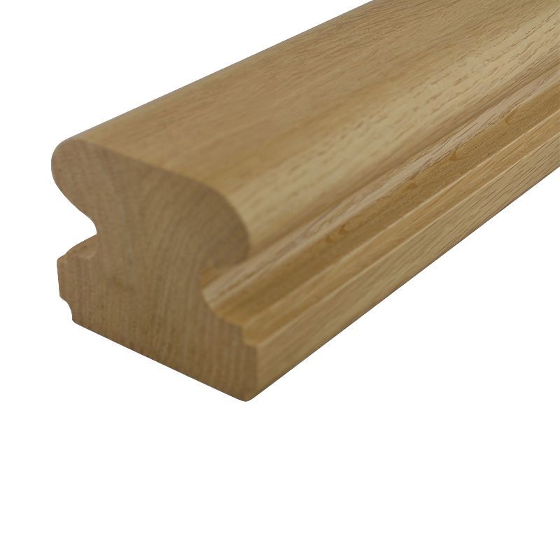 BWA Massief eiken houten trapleuning klassiek model, op maat gemaakt