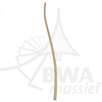Hardhout dubbel gebogen trapleuning rond 40 online kopen BWA - Benelux Woodproducts
