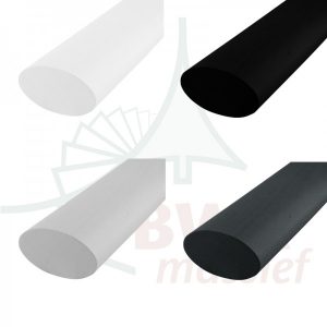 hardhout trapleuning ovaal