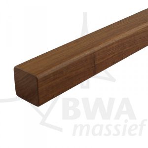 jatoba leuning rond   mm