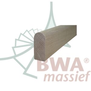 Eiken Leuning Modern 40 x 90 mm 2R5-1R20