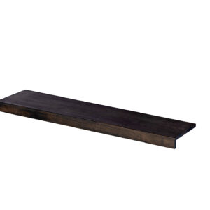 BWA massief beukenhouten overzet traptrede Charcoal geolied